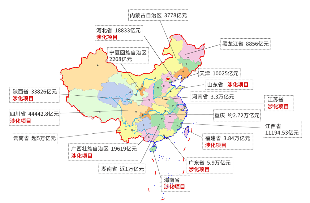 壓縮機行業(yè)快訊：總投資37萬億！25省重點建設(shè)項目出爐，涉及哪些化工項目？